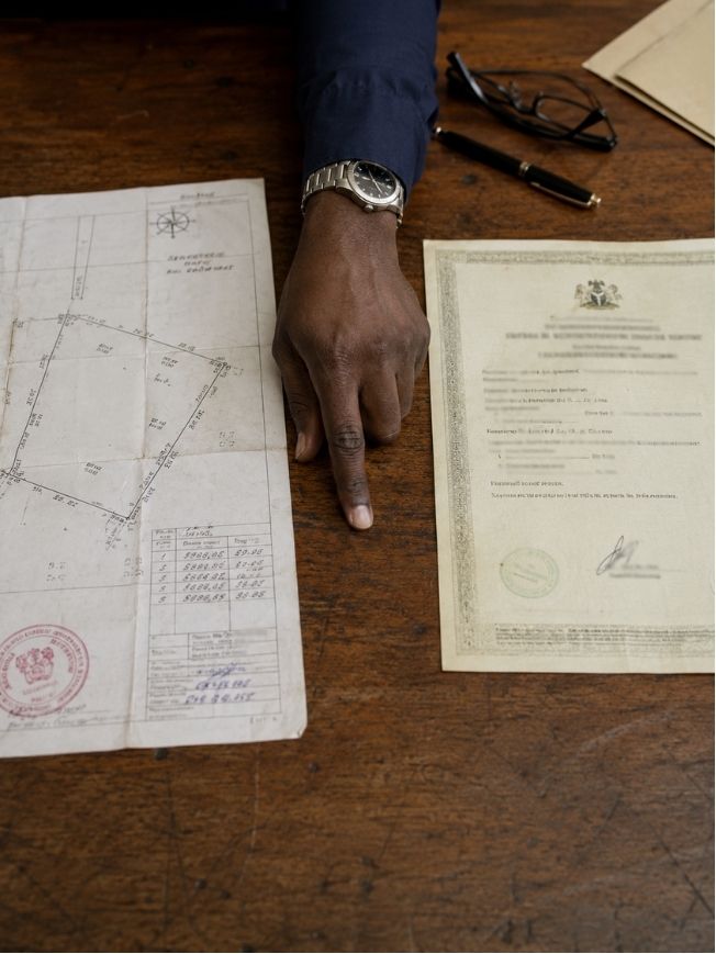 difference between survey plan and C of O