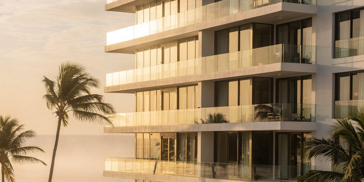 Sea air damage to buildings resisted by a premium coastal apartment in Lekki, Lagos